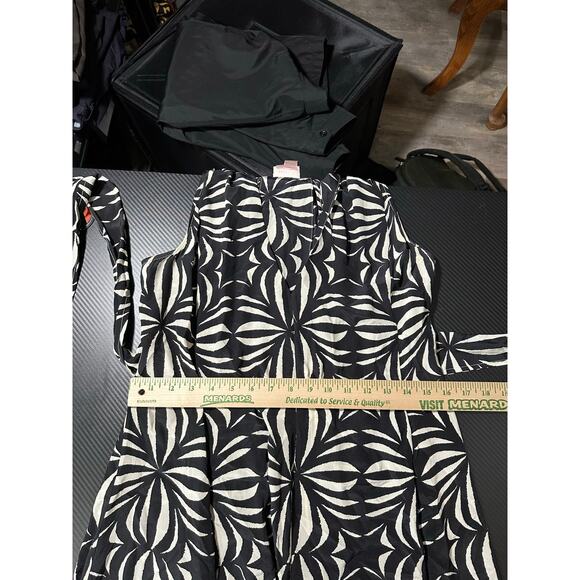 Vintage Tracy Reese New York Silk Dress Mini Size Small Geometric Print - Picture 5 of 12